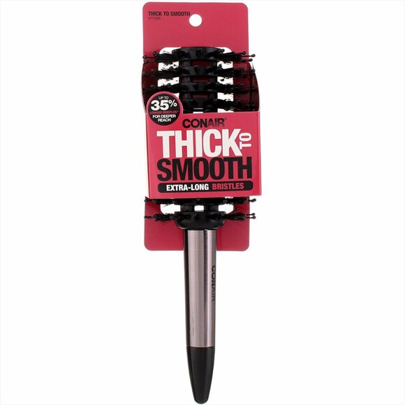 Conair Thick-to-Smooth Round Brush, Medium Vented Porcupine - Picture 1 of 3